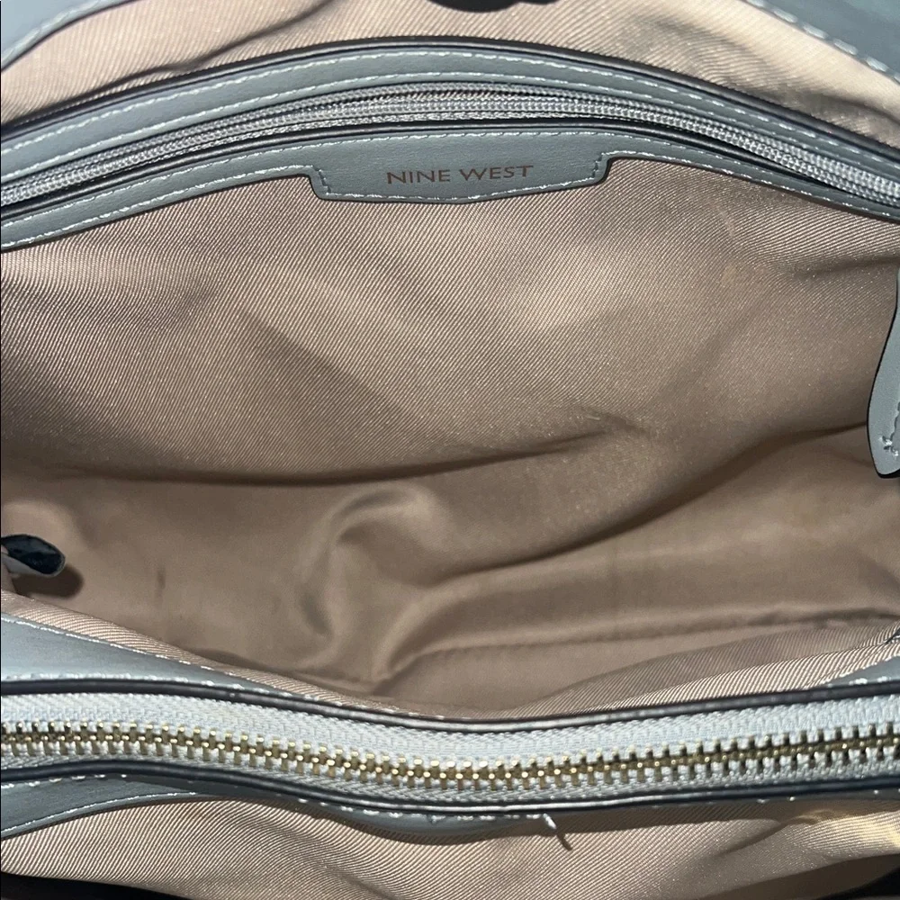 Nine West Elegant Light Blue Handbag - Picture 5 of 9